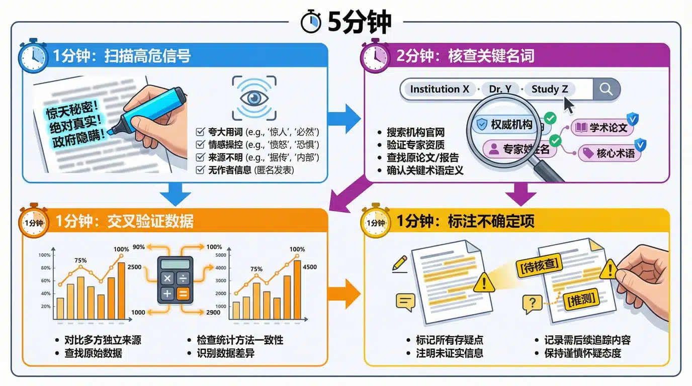 快速核验流程图