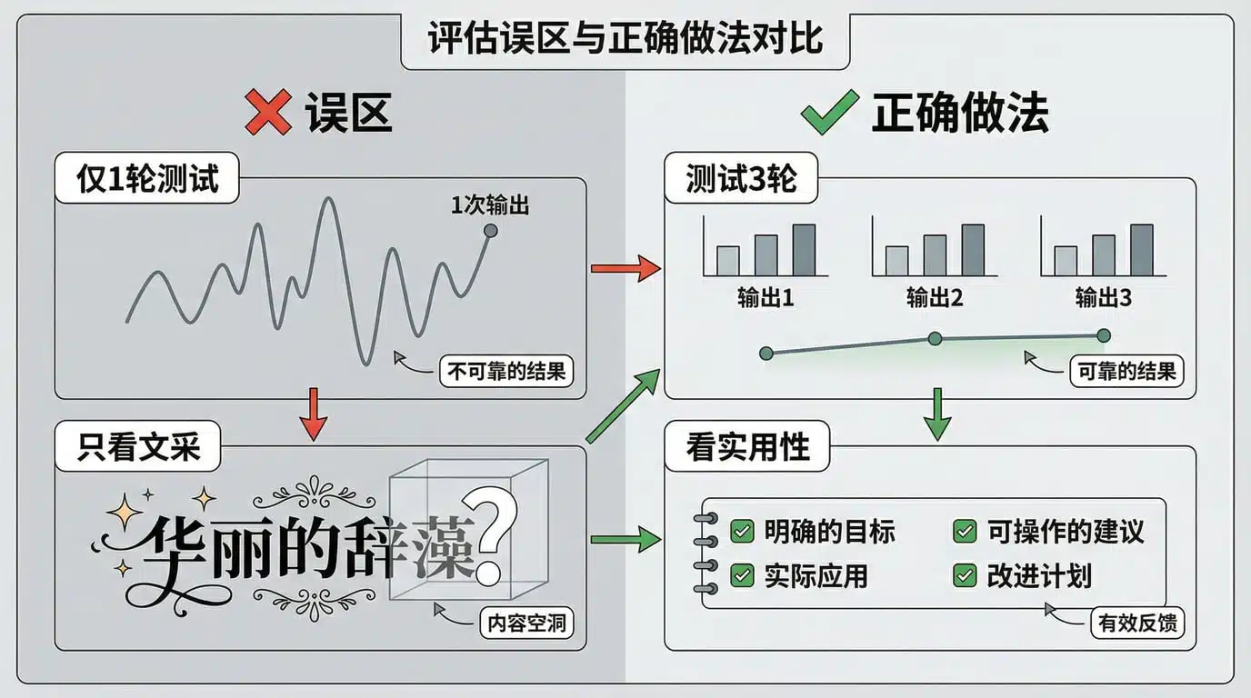 误区对比示意图